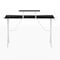 Flash Furniture 37.25 H, 51.5 W X Engineered Wood: Medium Density Fiberboard, Steel, Black/White NAN-RS-G1031-BK-WH-GG - alternate 2